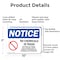 Signmission No Chemicals In Trash, 10 in W x Rectangle, Aluminum OS-2PACK-NS-A-710-L-16052 - alternate 3